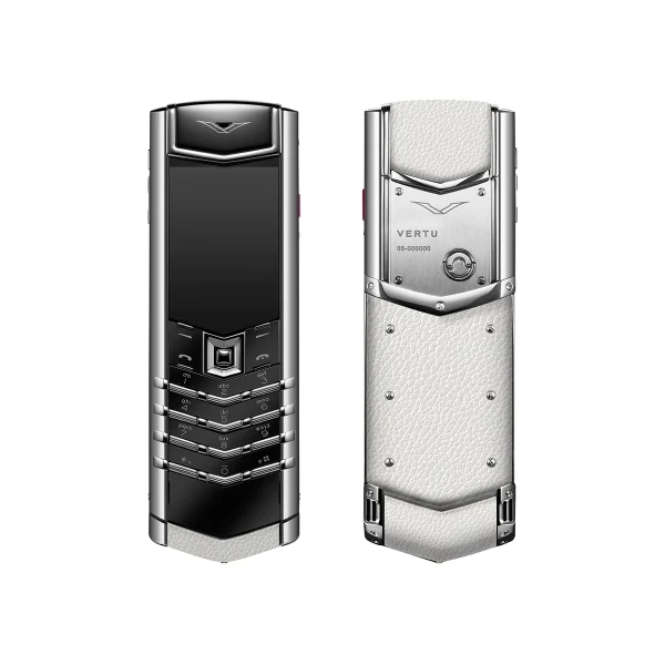Signature S+ White Steel Calfskin  - Moonlight White - Image 2