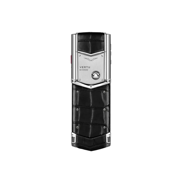 Signature S+ White Steel Alligator Skin - Basalt Black - Image 4