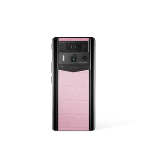 Metavertu 2 Max Screen Alligator Skin Web3 AI Phone Pink