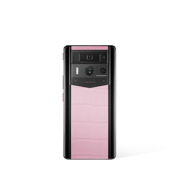 Metavertu 2 Max Screen Alligator Skin Web3 AI Phone Pink
