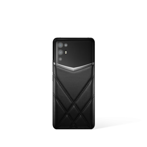 Ivertu X Quitting Calfskin 5G Phone - Black