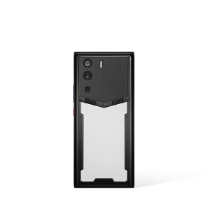 Metavertu 1 Curve Screen Calfskin 5G Web3 Phone Moon White