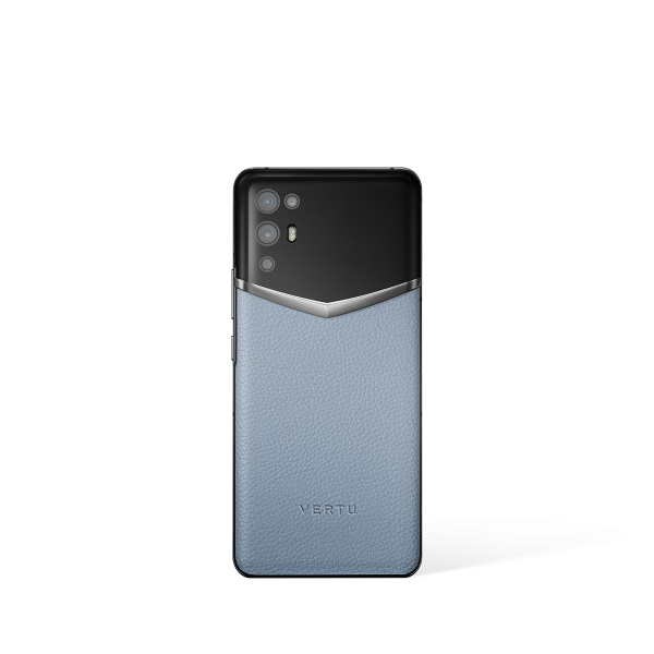 Ivertu Calfskin 5G Phone Ice Blue