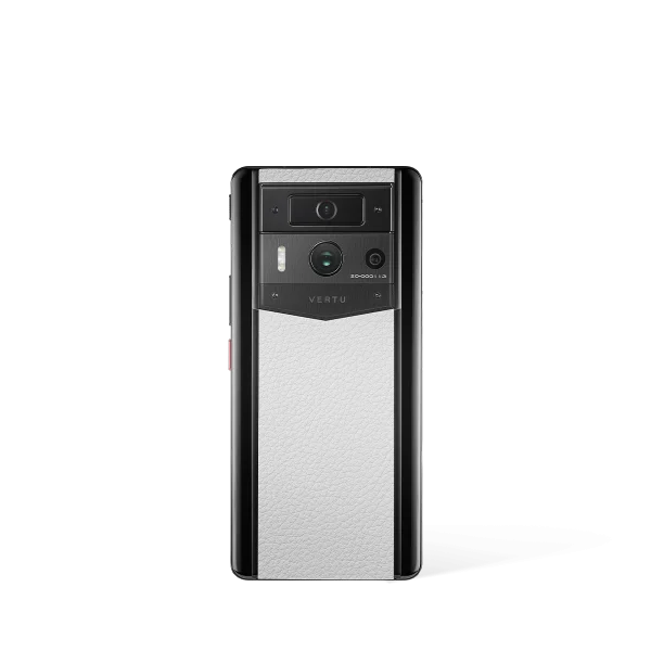 Metavertu 2 Max Screen Calfskin Web3 AI Phone Moon White