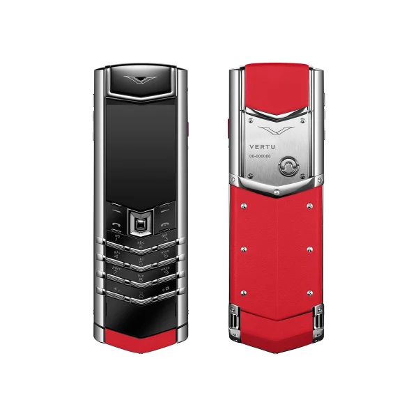 Signature S+ White Steel Calfskin  - Raspberry Red - Image 2