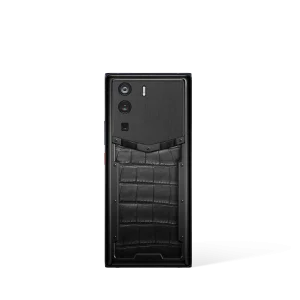 Metavertu 1 Curve Screen Basic Alligator Skin 5G Web3 Phone Black