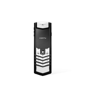 Signature V Ceramic Keypad Phone Black & White