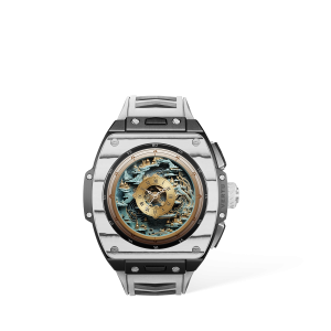 Vertu Grand Watch - Black And White Carbon Fiber