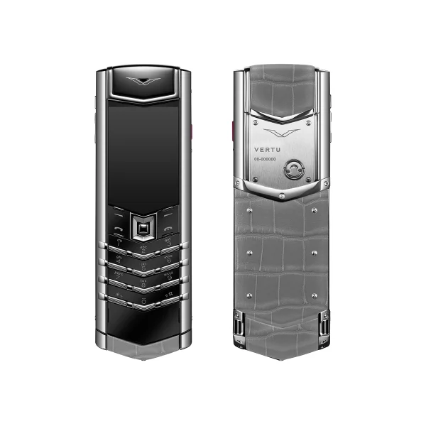 Signature S+ White Steel Alligator Skin - Elephant grey - Image 2