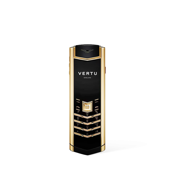 Signature V Full Gold 4G Phone Pure Black