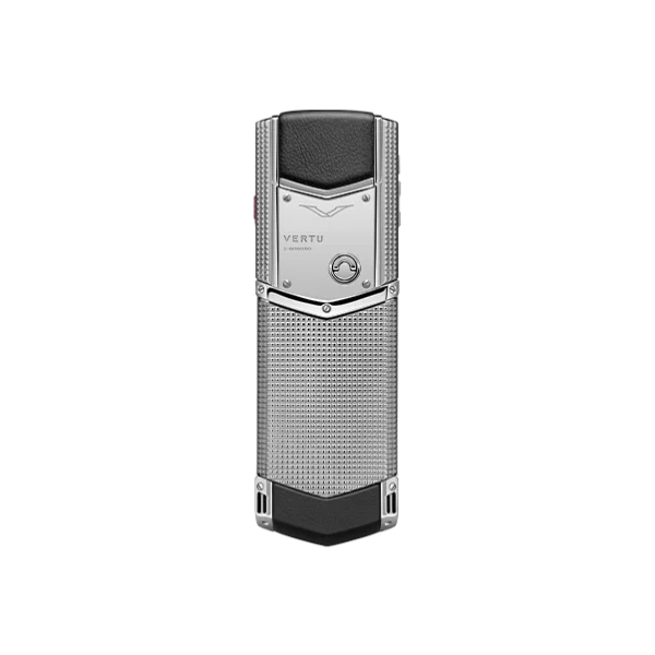 Signature S+ Clous De Paris Phone Pure Silver - Image 2